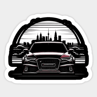 Audi A4 A6 Stationwagon Sticker